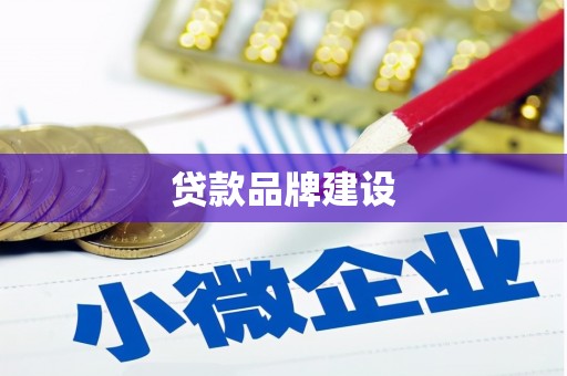 颍州贷款品牌建设
