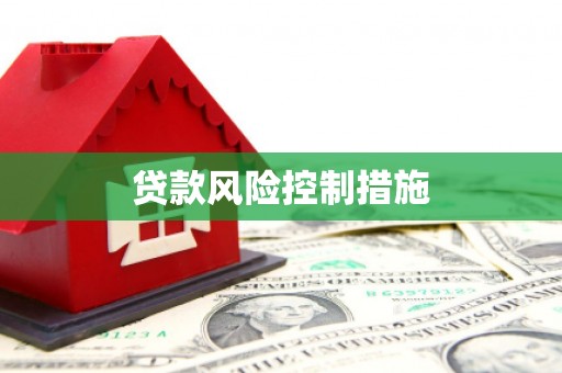 颍州贷款风险控制措施