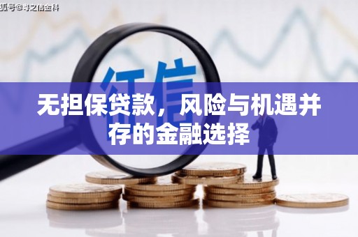 颍州无担保贷款，风险与机遇并存的金融选择