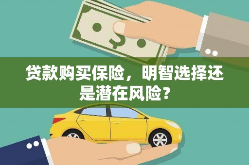 颍州贷款购买保险，明智选择还是潜在风险？