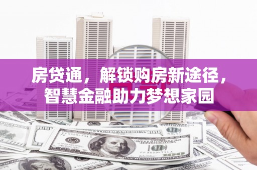 颍州房贷通，解锁购房新途径，智慧金融助力梦想家园