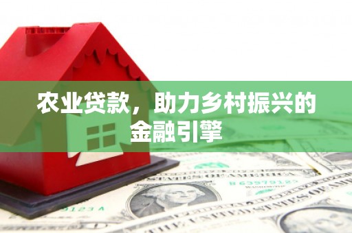 颍州农业贷款，助力乡村振兴的金融引擎