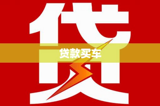 颍州贷款买车