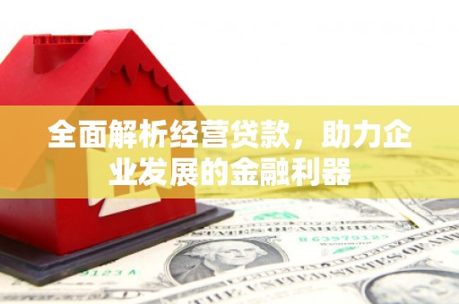颍州全面解析经营贷款，助力企业发展的金融利器