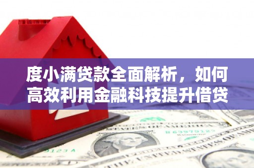 颍州度小满贷款全面解析，如何高效利用金融科技提升借贷体验