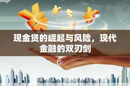 颍州现金贷的崛起与风险，现代金融的双刃剑