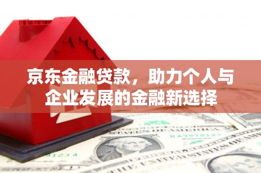 颍州京东金融贷款，助力个人与企业发展的金融新选择