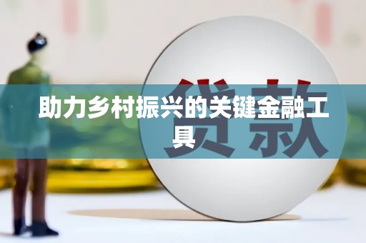 颍州助力乡村振兴的关键金融工具