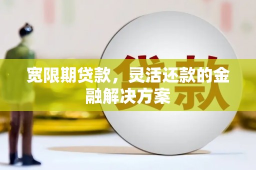 颍州宽限期贷款，灵活还款的金融解决方案