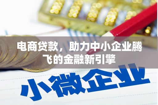 颍州电商贷款，助力中小企业腾飞的金融新引擎