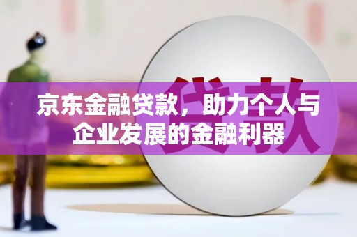 颍州京东金融贷款，助力个人与企业发展的金融利器