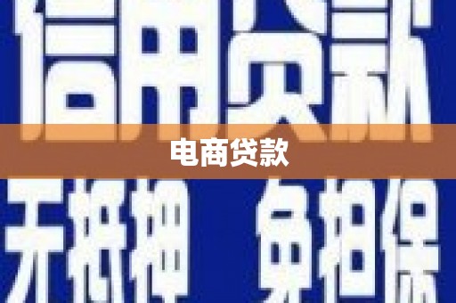 颍州电商贷款