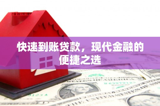 颍州快速到账贷款，现代金融的便捷之选