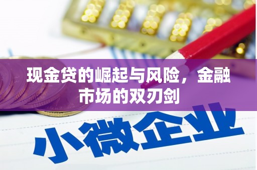 颍州现金贷的崛起与风险，金融市场的双刃剑