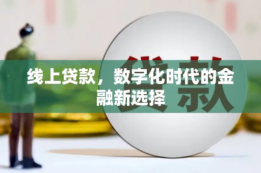 颍州线上贷款，数字化时代的金融新选择