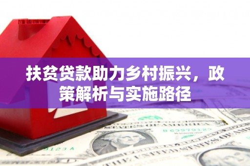 颍州扶贫贷款助力乡村振兴，政策解析与实施路径