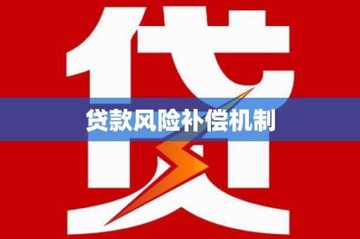 颍州贷款风险补偿机制