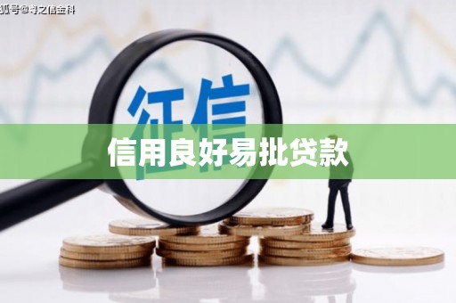 颍州信用良好易批贷款