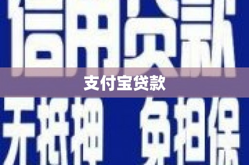 颍州支付宝贷款