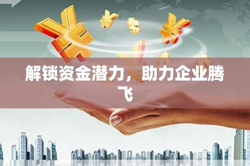 颍州解锁资金潜力，助力企业腾飞