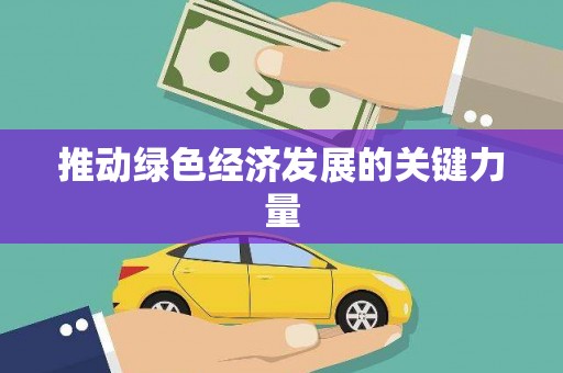 颍州推动绿色经济发展的关键力量
