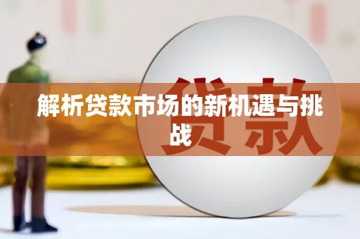颍州解析贷款市场的新机遇与挑战